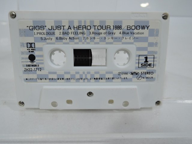 A HERO JUST TOUR GIGS 0 BOOWY by : 公式通販 | CD BO∅WY 1986