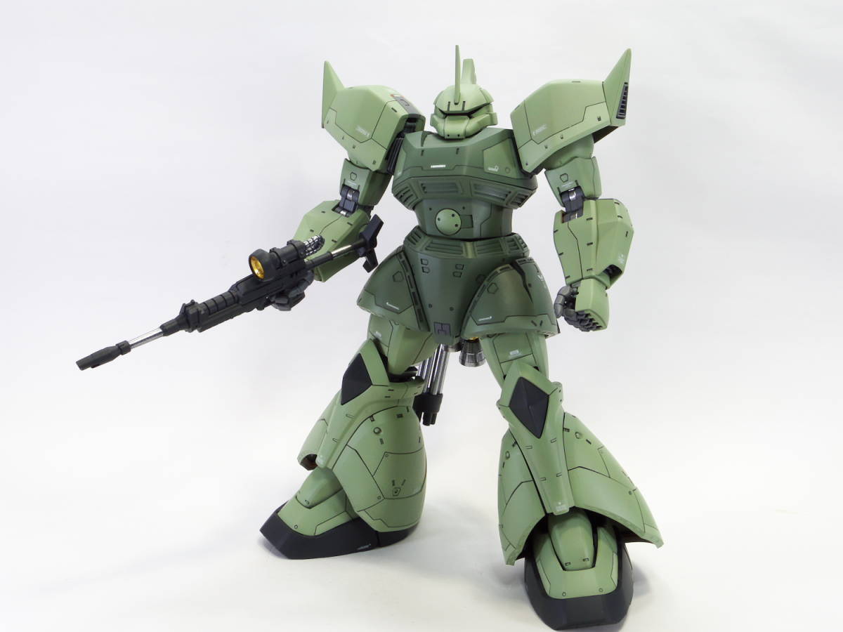 MG ゲルググ ver.2.0 改修塗装完成品 MG 1⁄100 ガンプラ スタイル改修と