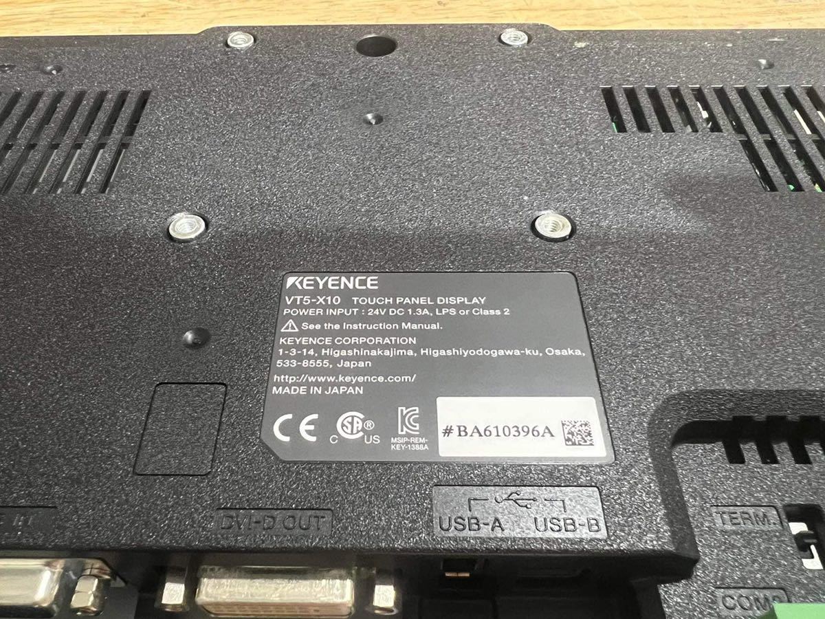 Keyence VT5-X10 美品 VT5-X10 キーエンス KEYENCE 中古美品KEYENCE