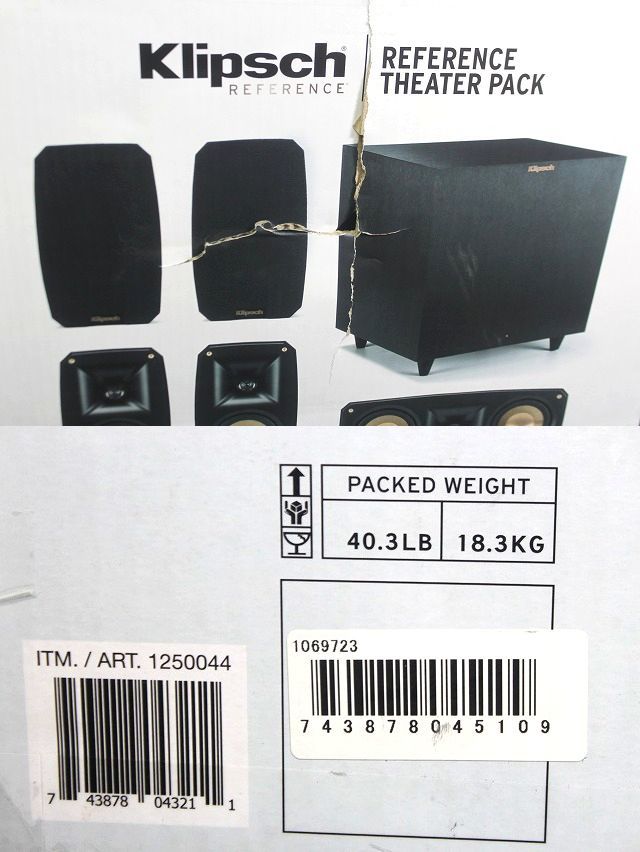 新品クリプシュ Reference Theater Pack 5.1 サラウンド クリプシュ