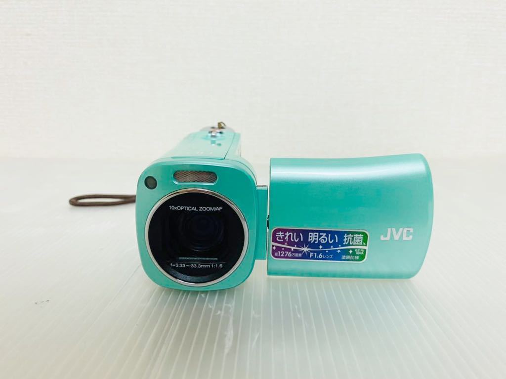 最終Sale】美品Everio エブリオビデオカメラGZ-N1-G動作 ハイビジョン