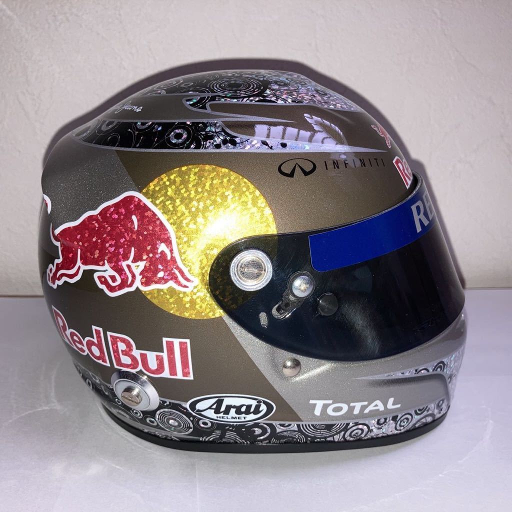 セバスチャン・ベッテル 1/2 ヘルメット 2010(F1)｜売買された