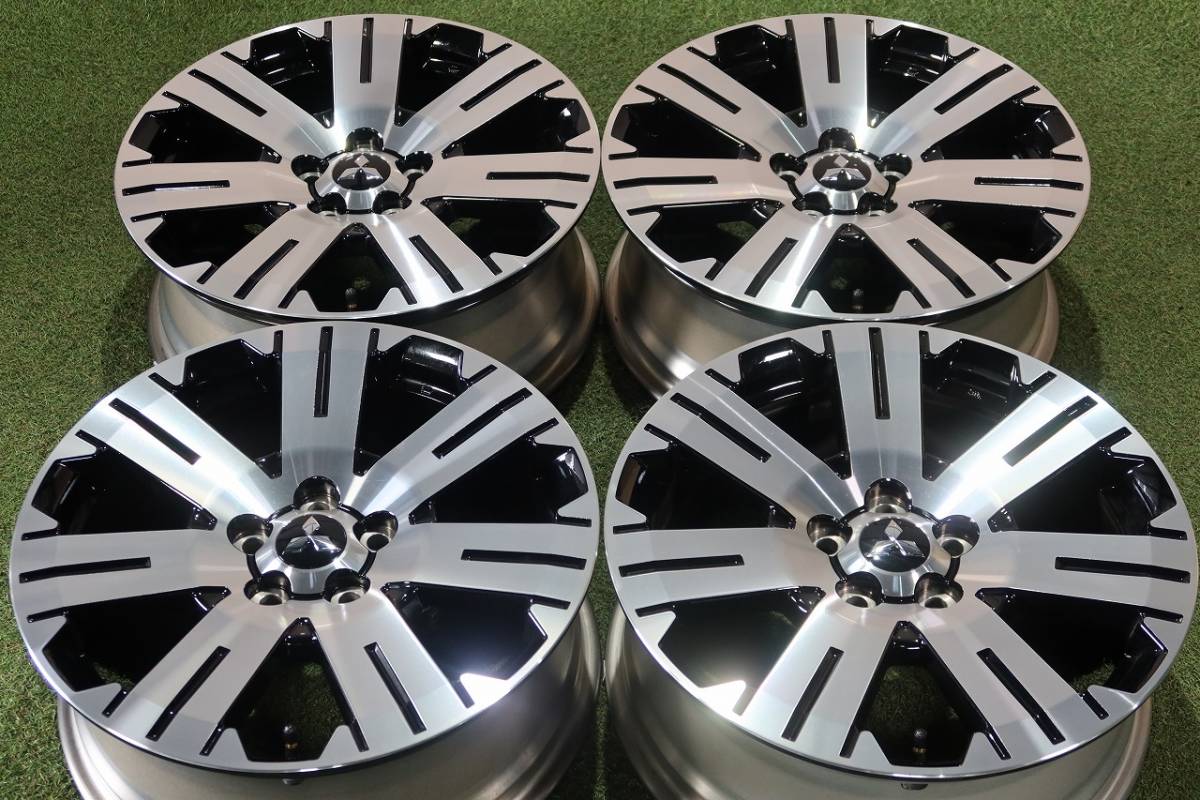 激安大特価，品質保証 新車外し品 ミツビシ デリカ D:5 純正 18in 7J+38 PCD114.3 4本 アウトランダー PHEV エクリプスクロス ギャランフォルティス 交換用(5穴)｜売買されたオークション情報、yahooの商品情報をアーカイブ 5穴