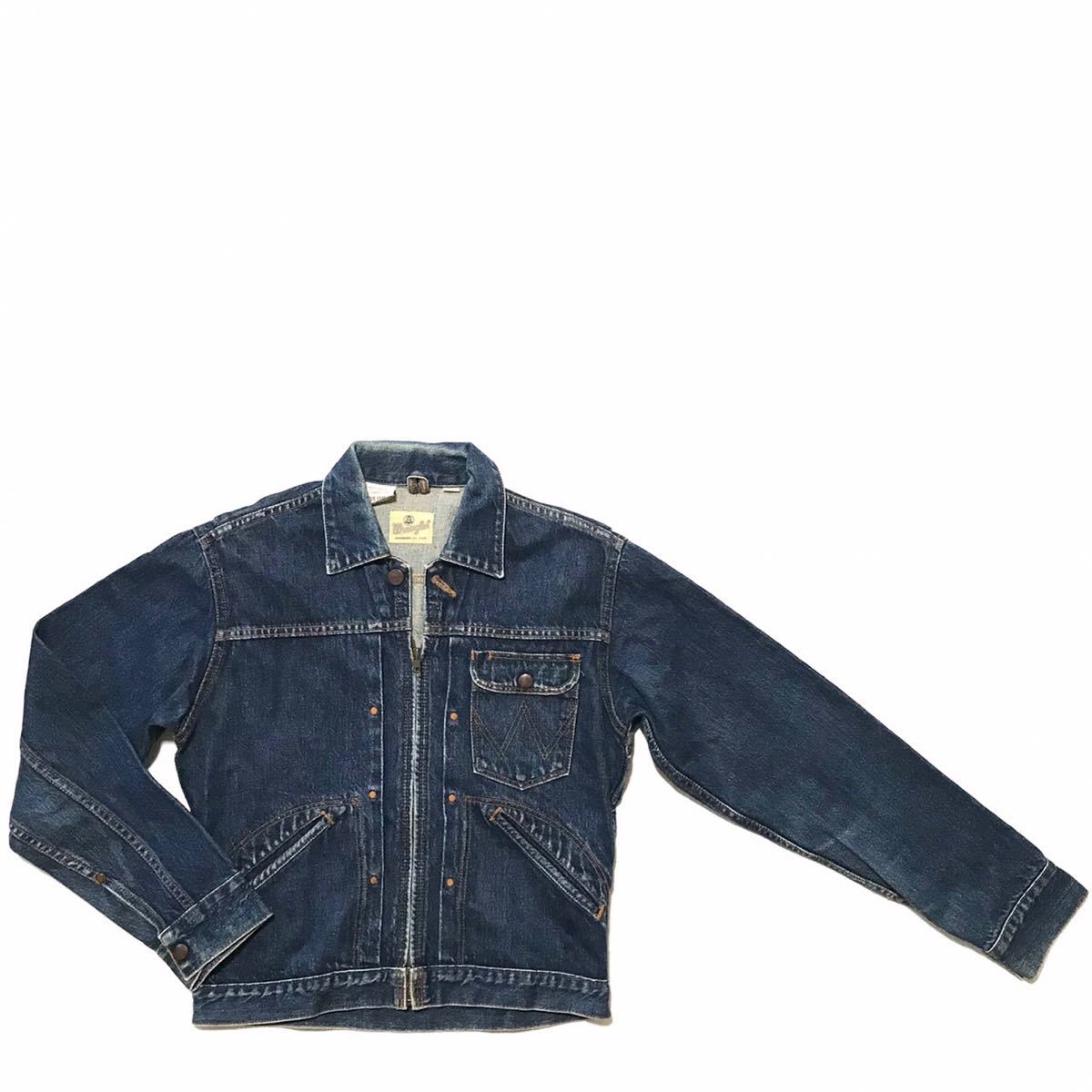 希少 90年代 Wrangler ラングラー デニムジャケット 日本製 Gジャン