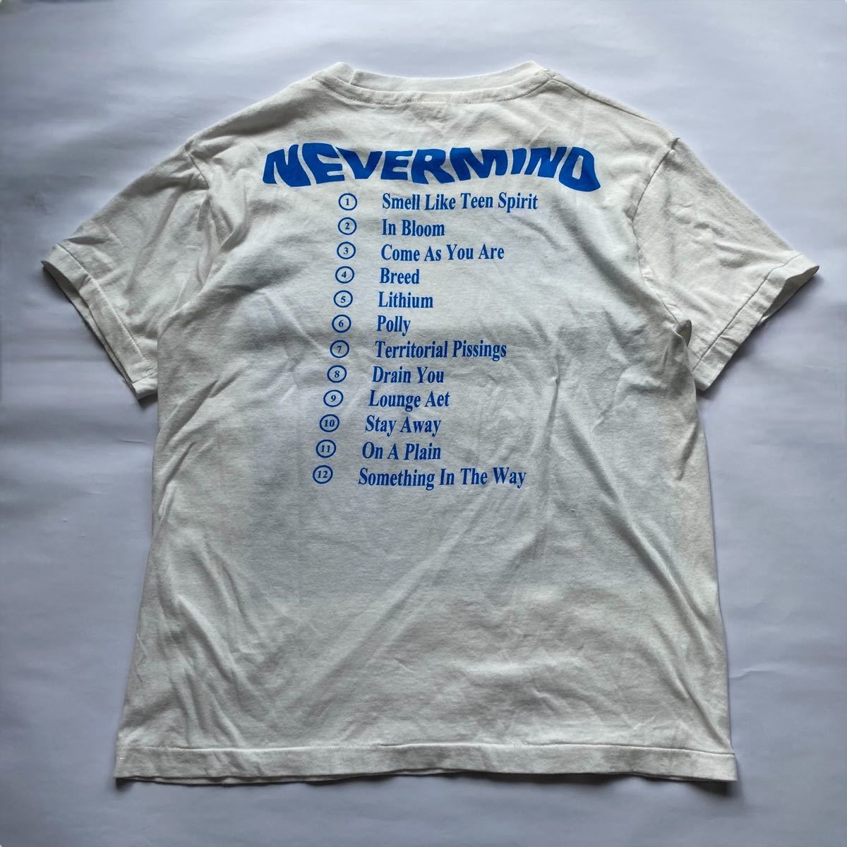 希少 NIRVANA 90s nevermind tee vintage ニルヴァーナ 90年代 
