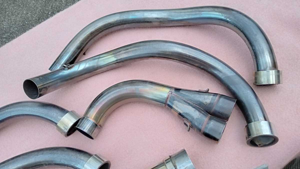 ZZR1100D、ZZR1100C、ベビーフェイスフルエキカーボンマフラー