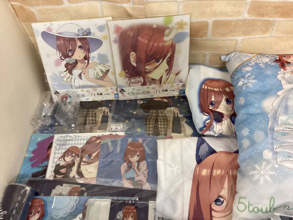 爆買い，豊富な 【現状】キャラ分け 五等分の花嫁 中野三玖 グッズ