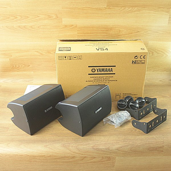 オーディオ機器 ③取付金具「付」 ヤマハ VS4 全天候型スピーカー
