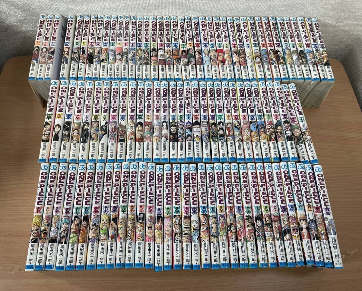  K1185 品 ONE PIECE ワンピース 全巻 セット 1〜103巻 コミック 漫画 集英社(全巻セット)｜売買されたオークション情報、yahooの商品情報をアーカイブ公開 - オークファン 全巻セット
