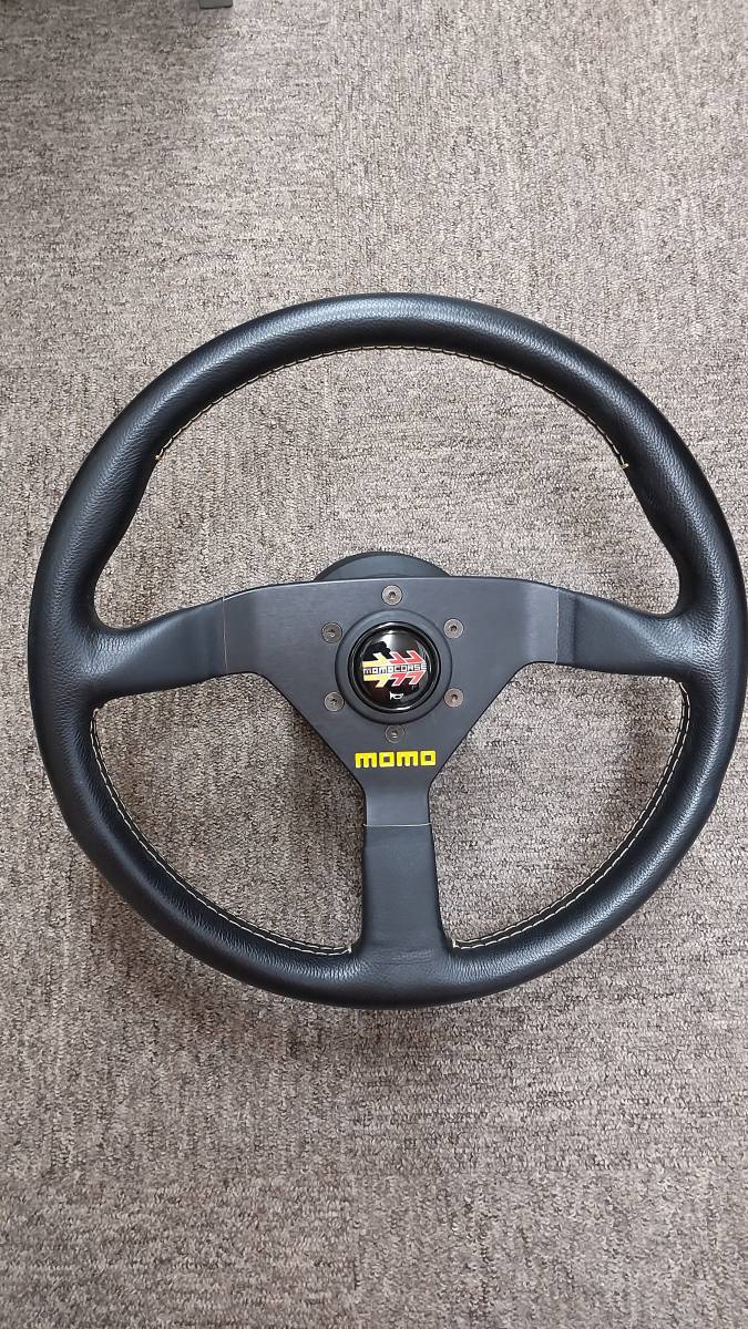 MOMO モモ VELOCE RACING ヴェローチェ レーシング 320mm ブラック