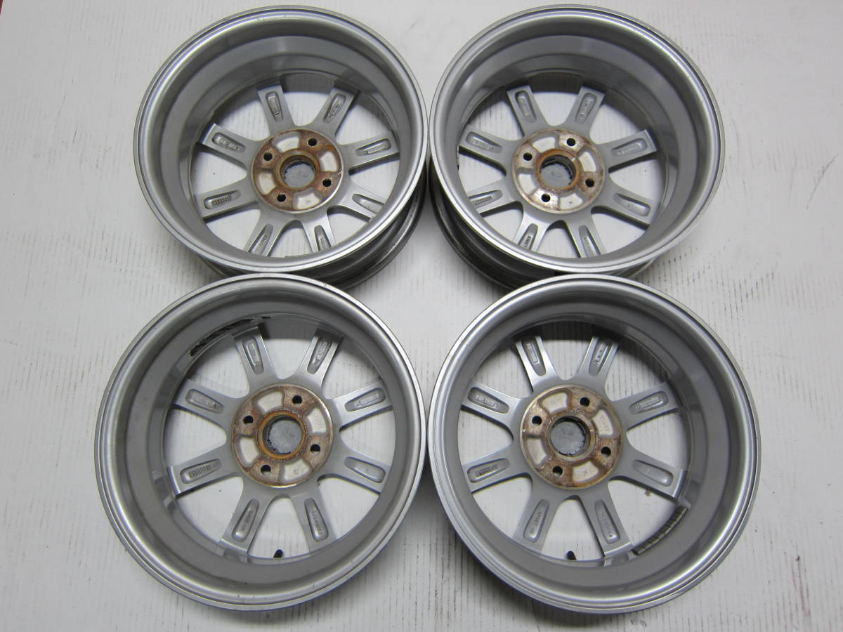 ☆ダイハツ 純正アルミホイール 14インチ 4.5J +45 PCD100 x 4穴 ハブ 