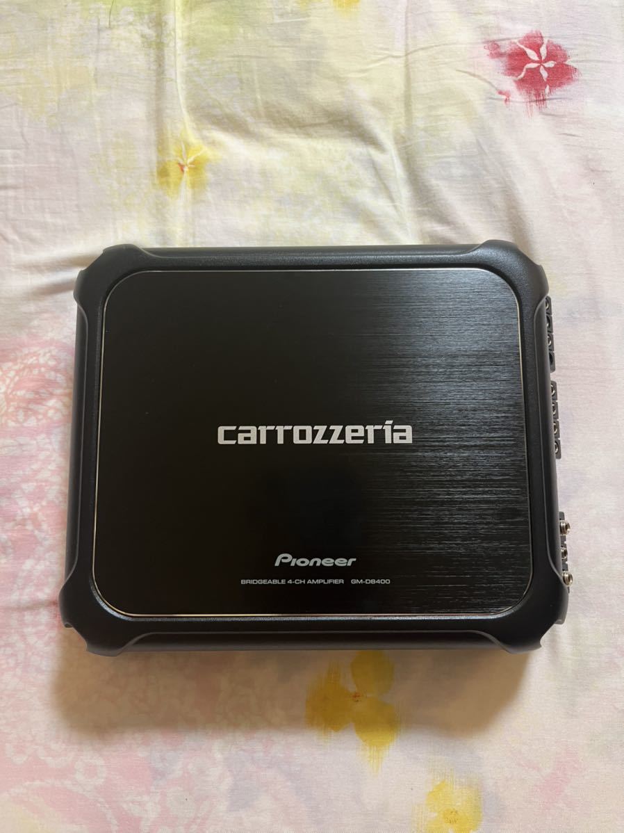 超美品】カロッツェリア GM-D8400 200W×4 ブリッジャブルパワーアンプ