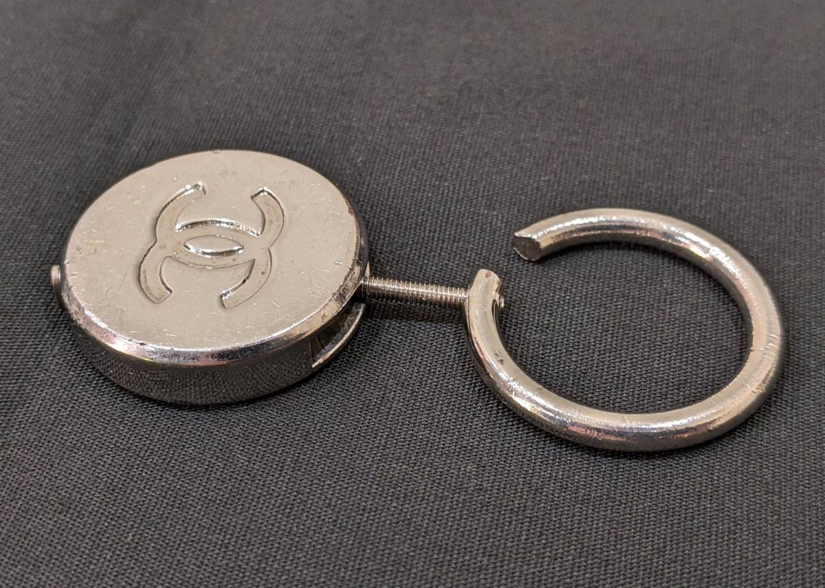 ココマーク CHANEL シャネル 98P キーホルダー ゴールド 刻印あり ヘア 