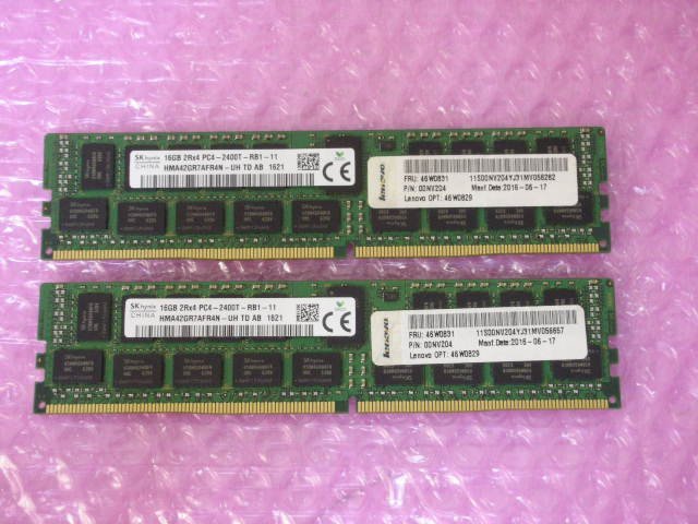 SK hynix 16GB PC4 2400T メモリー 2枚 (計32GB) hynix 16GB PC4-2400T 2枚 Set！ 計 32GB SK hynix 16GB Hynix PC4 PC4