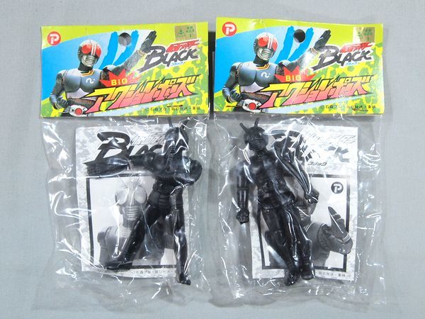 □未開封 当時物 丸越 仮面ライダー BLACK ブラック BIGアクション 