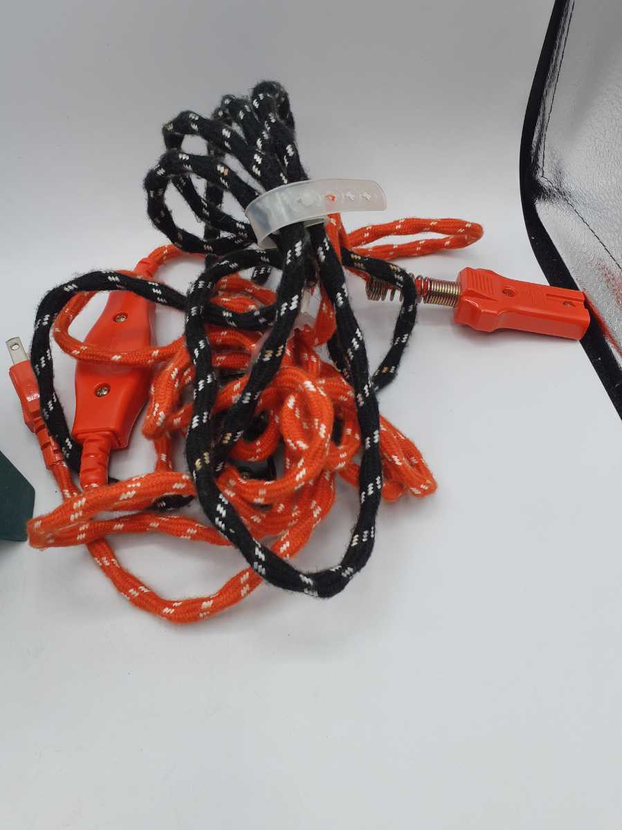 美品 藤原式 裁縫電化鏝 和裁 鏝2本入り 木製ケース付き 手芸用