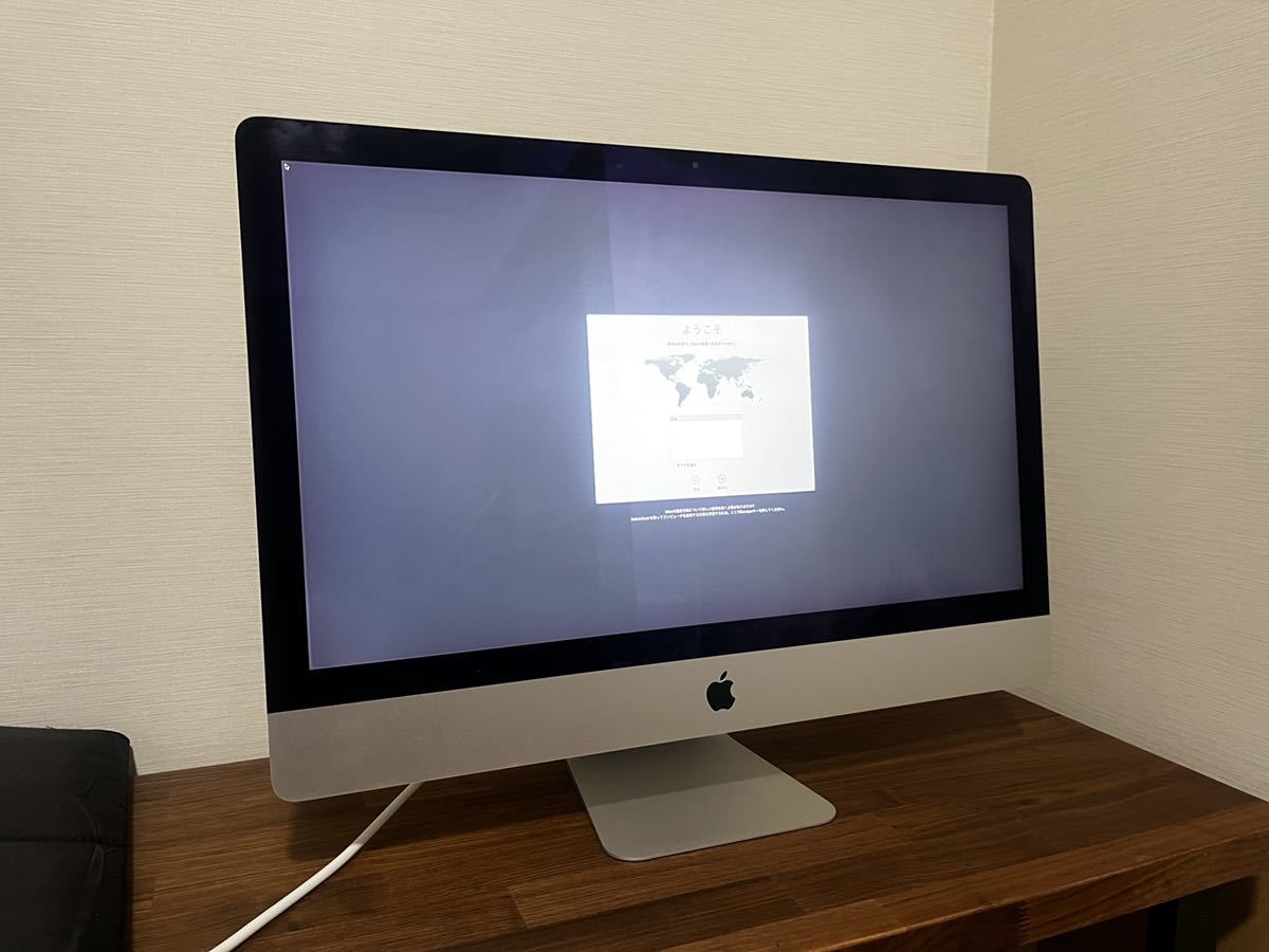 Apple iMac Retina 5K ディスプレイ 27インチ 2015 メモリ24GB