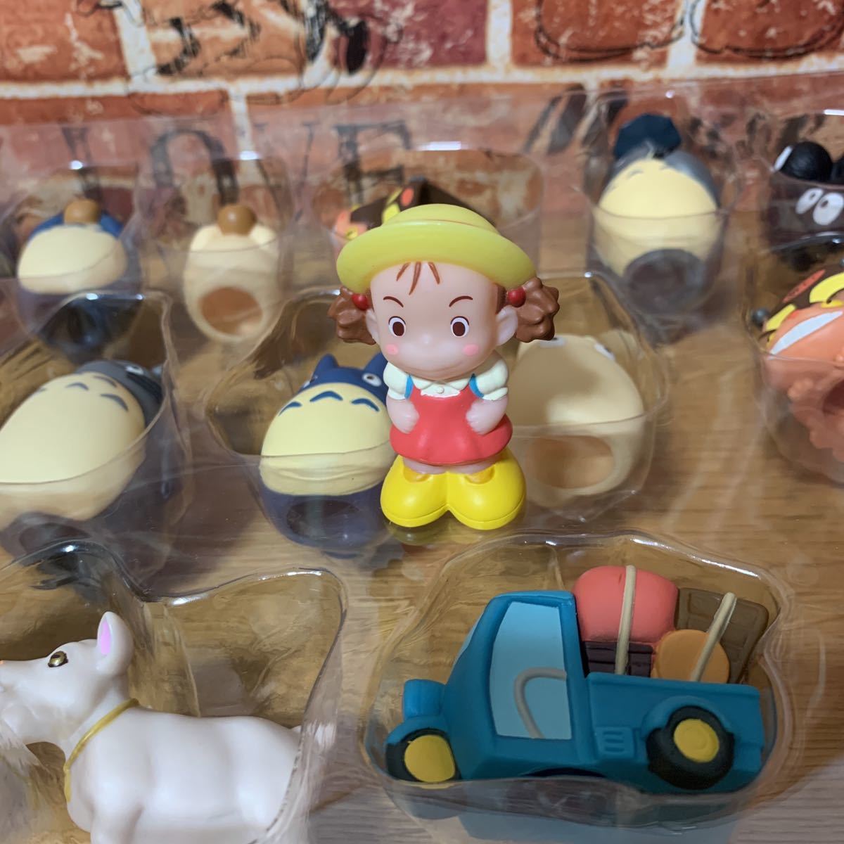 スタジオジブリ 指人形等　まとめ売り トトロリュックのメイあり ジブリ となりのトトロ 指人形 トトロ リュックのメイ 美品 希少