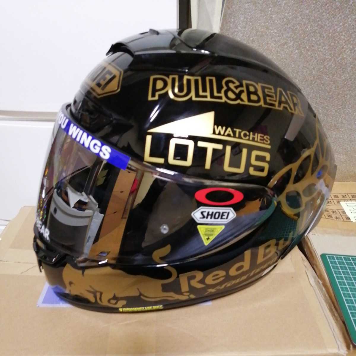 マルケス優勝記念、レプソル、レッドブルオマージュヘルメット用 