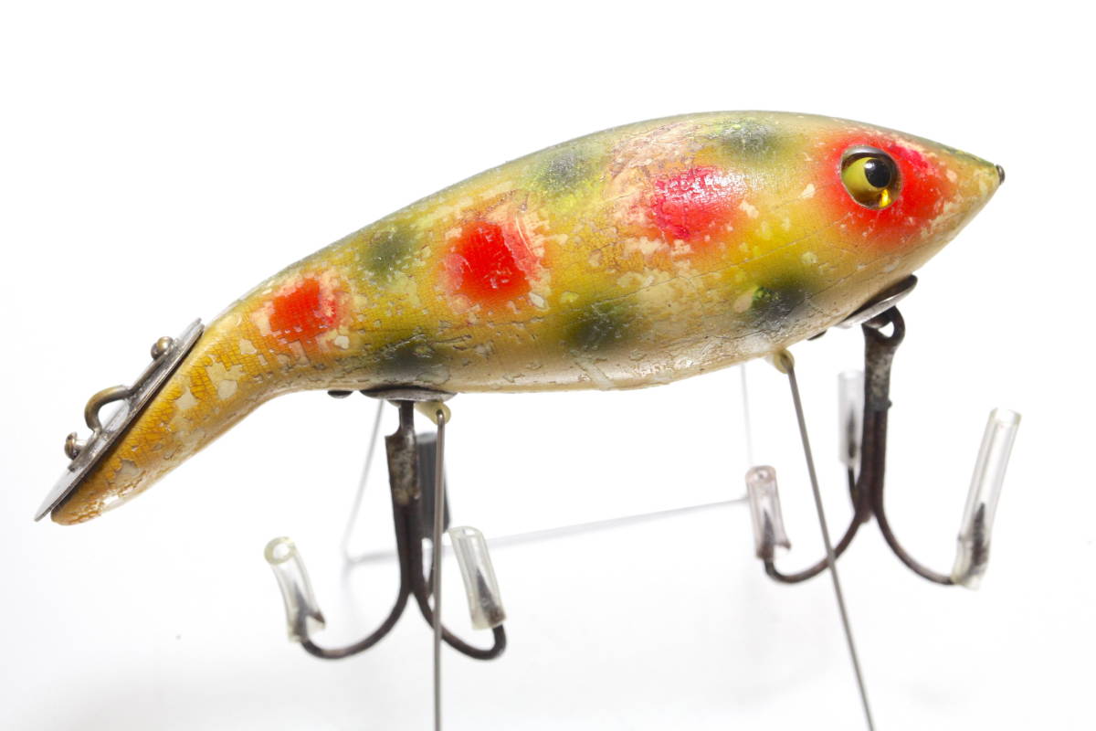 ヘドン　巨大ルアー　ディスプレイ用 Heddon Tad Polly #6000 S ヘドン タドポリー ウッド クラブウィグラー