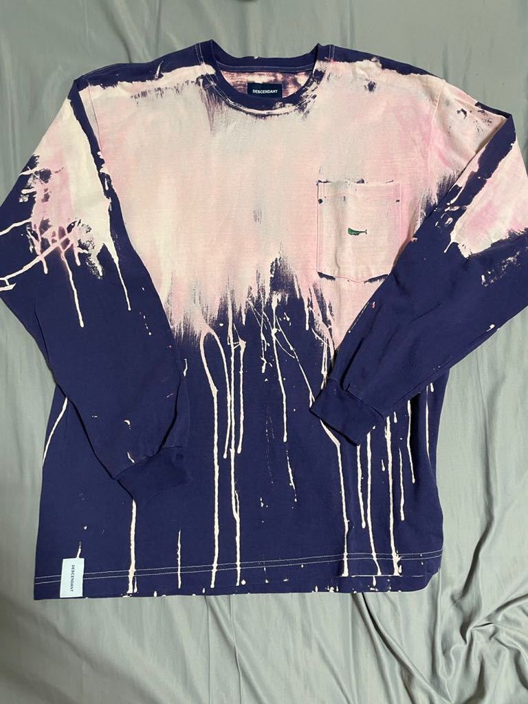  Descendant ブリーチ ロンT L/S Tee 長袖 wtaps ディセンダント 1 オーバーサイズ(長袖Tシャツ)｜売買されたオークション情報、yahooの商品情報をアーカイブ公開 - オークファン トップス