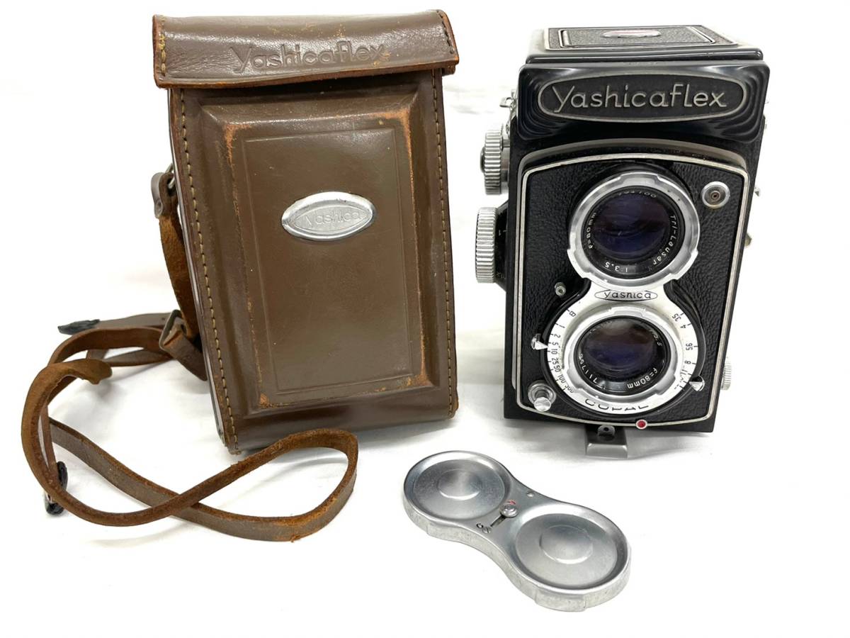 14126*0.5 Yashica flex ヤシカ フレックス 二眼レフ COPAL f=80㎜ 1
