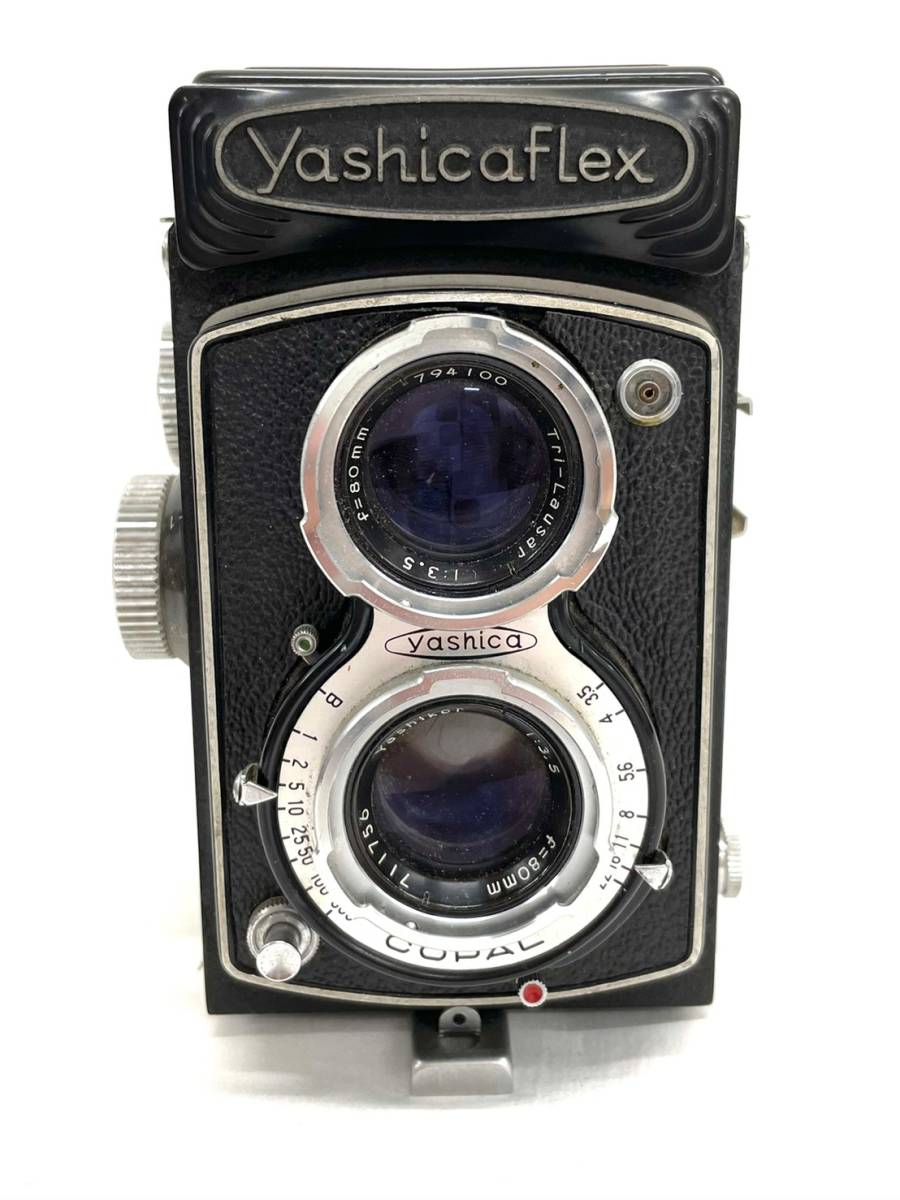 14126*0.5 Yashica flex ヤシカ フレックス 二眼レフ COPAL f=80㎜ 1