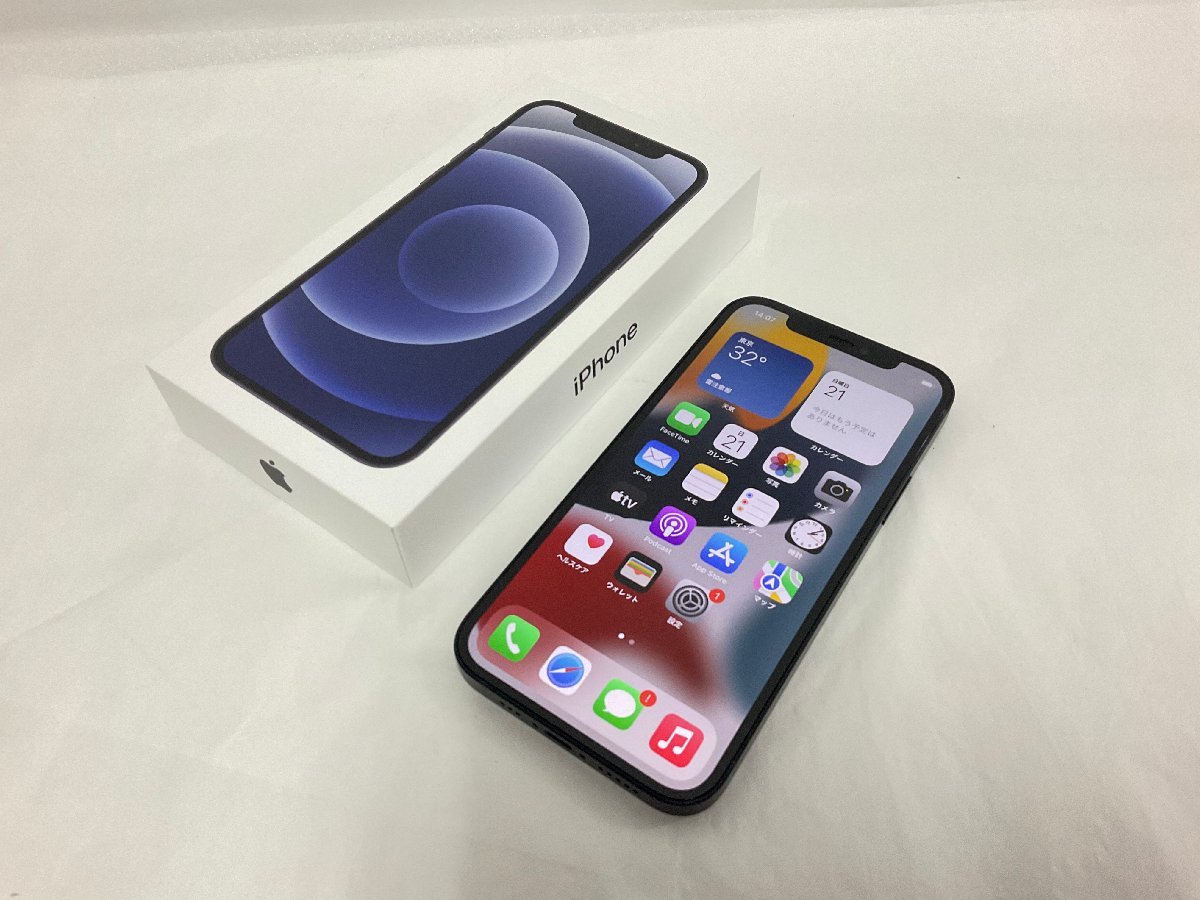 ☆Apple アップル iPhone12 64GB MGHN3J/A SIMフリー 中古 美品 1円 