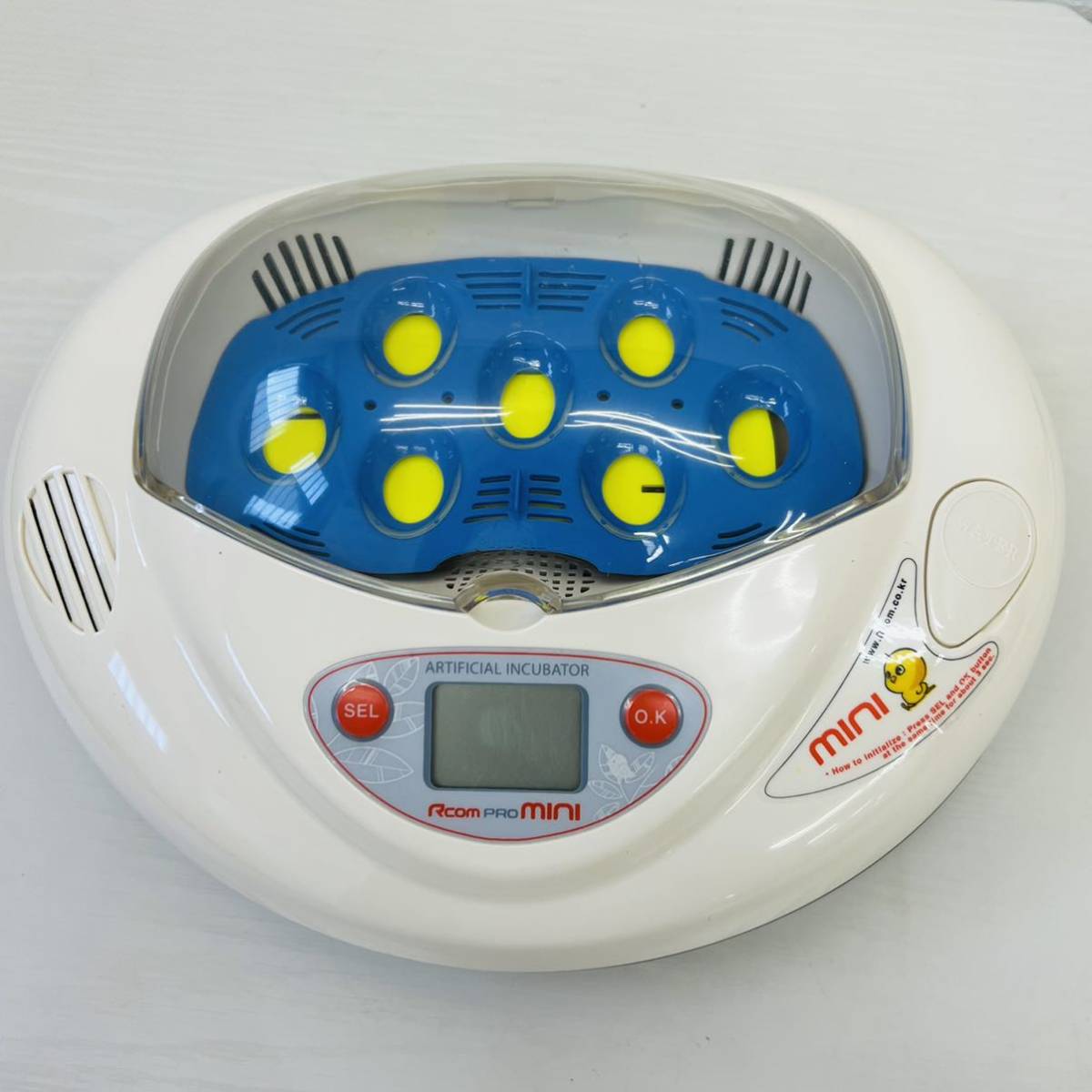 美品　リトルママ　孵卵器　ヒヨコ　アヒル　鶏　雛　うずら　自動転卵 2025，正規品 孵卵器 リトルママ 自動 mini デジタル 小型 ひよこ