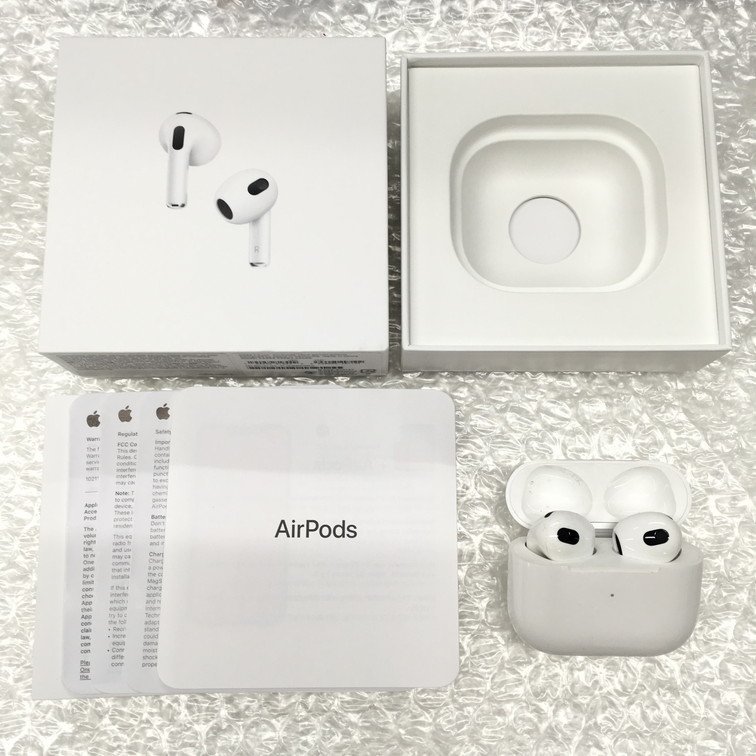 AirPods Apple 第3世代 A2564 A2565 A2566 MME73J⁄A Lightning AirPods