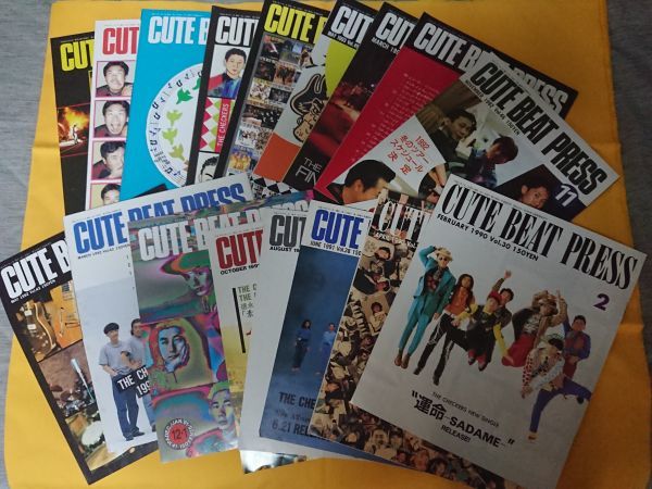 The Checkers チェッカーズ ファンクラブ FC会報「CUTE BEAT PRESS