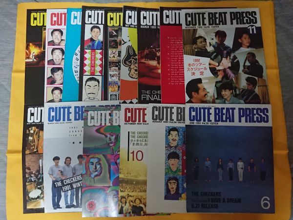 The Checkers チェッカーズ ファンクラブ FC会報「CUTE BEAT PRESS