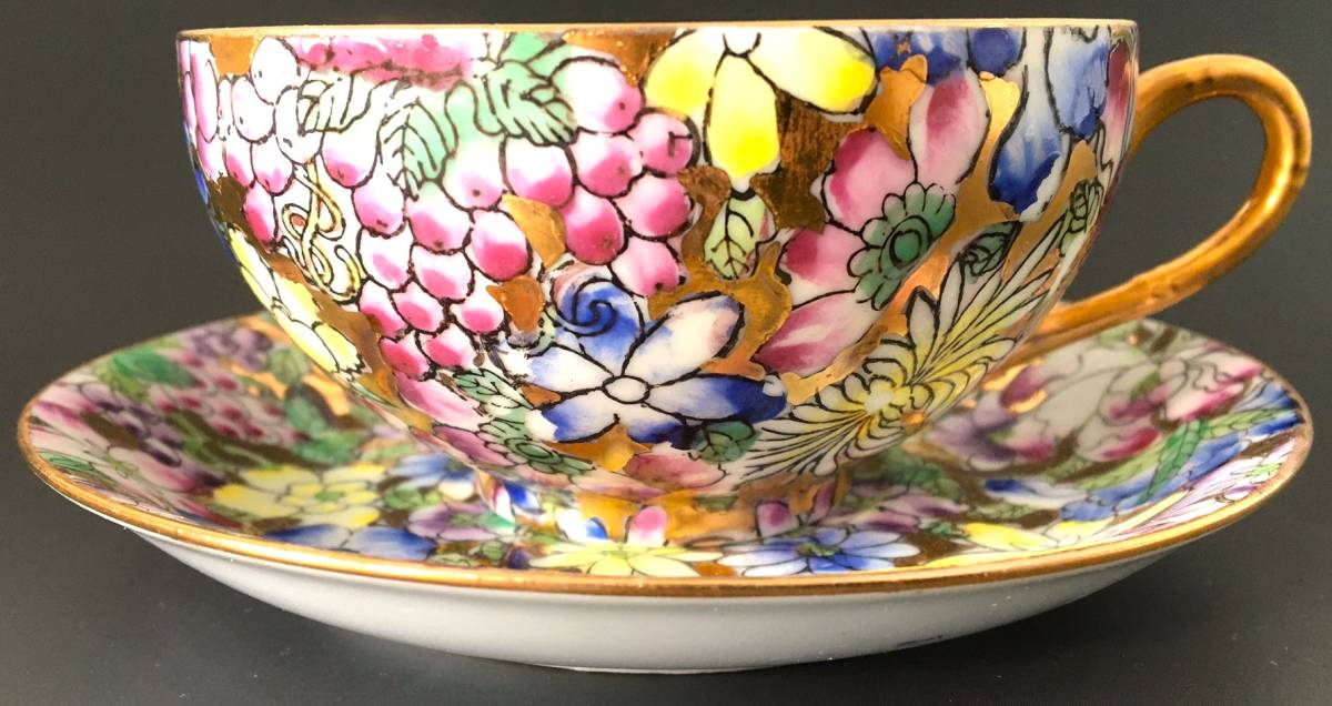 現品限り】ACF JAPANESE PORCELAIN アンティーク ティーカップ カップ