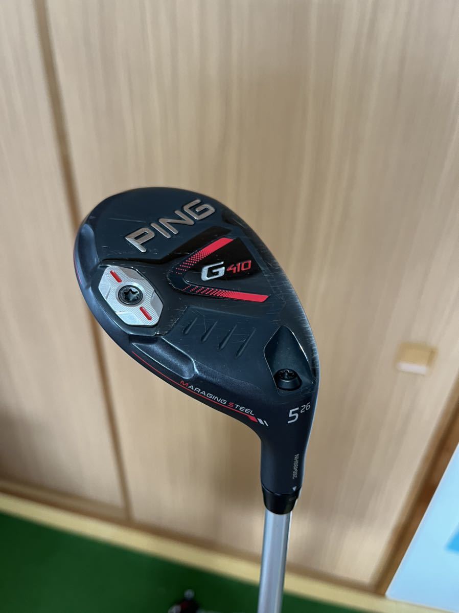 G410 PING ユーティリティ 26度 5U ピンツアー 85sPING ピン ギア
