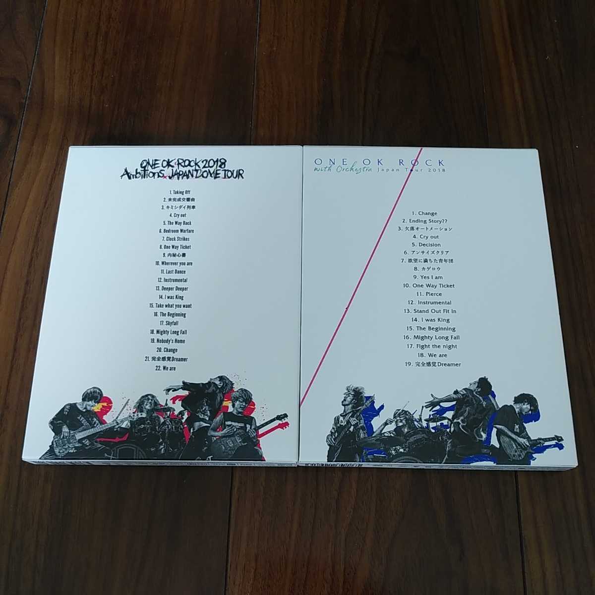 送料無料】ONE OK ROCK DVD 2タイトルセット 2018 Ambitious JAPAN