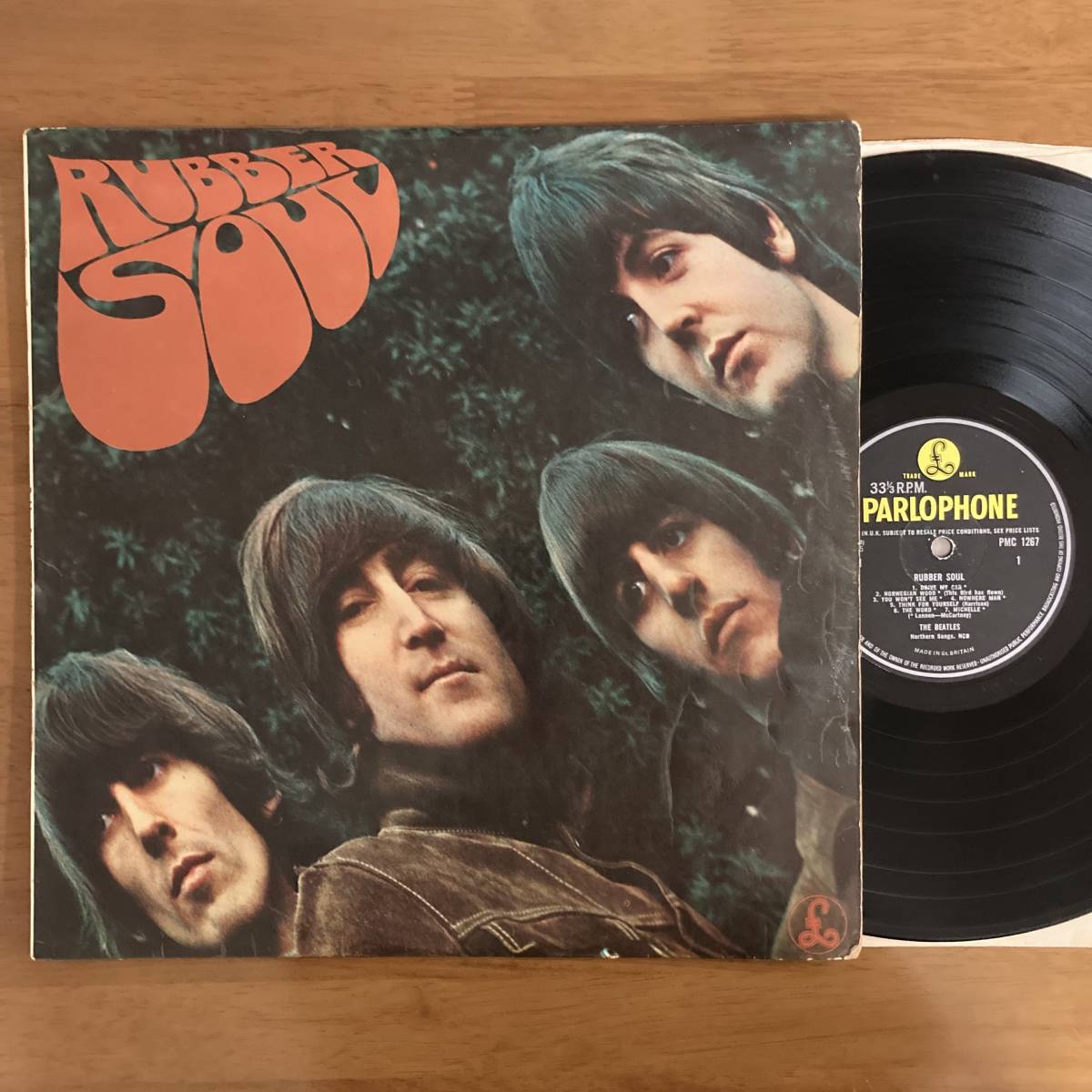 The Beatles Rubber Soul 豪盤 ラウドカット マト1/1 The Beatles Rubber Soul ラウドカット マト1/1