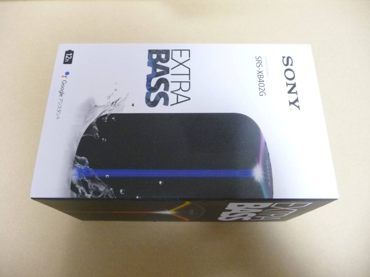 ◇新品 SONY ソニー スマートスピーカー SRS-XB402G B [ワイヤレス