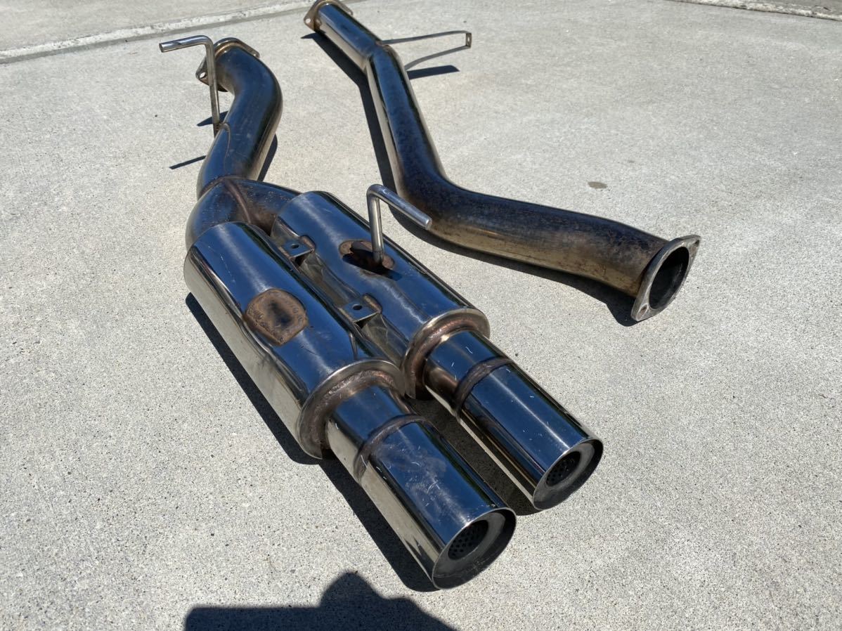 S13 シルビア 180SX マフラー S 180sx Tune 砲弾マフラー gpスポーツ 