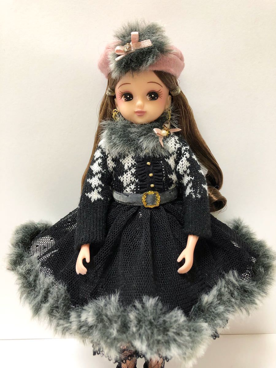 豊富な，送料無料 リカちゃん クリスマスドレス ロリータドレス ベレー帽 パニエ ドロワーズ 4点セット キャッスル ドール服 ハンドメイド アウトフィット(洋服)｜売買されたオークション情報、yahooの商品情 洋服