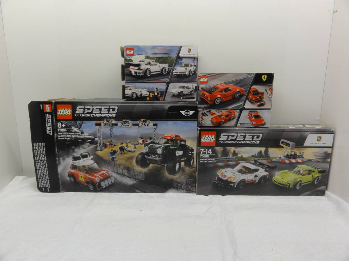  P190 LEGO SPEED 75888 75890 75894 75895 レゴブロック 組み立て済 まとめ売り(その他)｜売買されたオークション情報、yahooの商品情報をアーカイブ公開 - オークファン その他