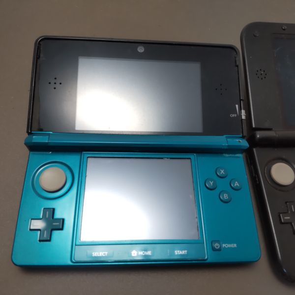 3DS LL 公式通販 ジャンク品 任天堂 本体 1台 ニンテンドー3DS DSi Nintendo 2台 - ブルー 2台セット ニンテンドーDS 送料込み