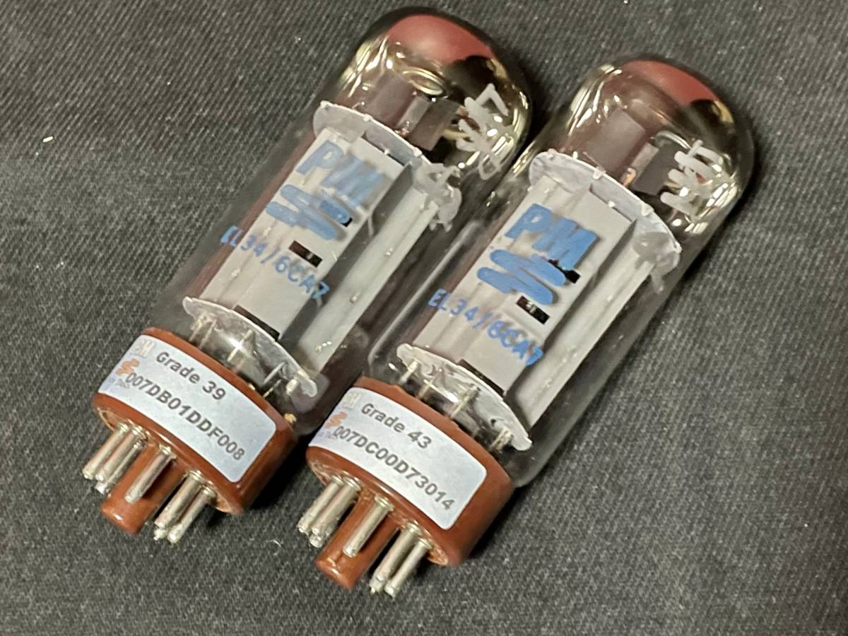 PM / 真空管 EL34/6CA7 2個セット 42/42の入札履歴 - 入札者の順位