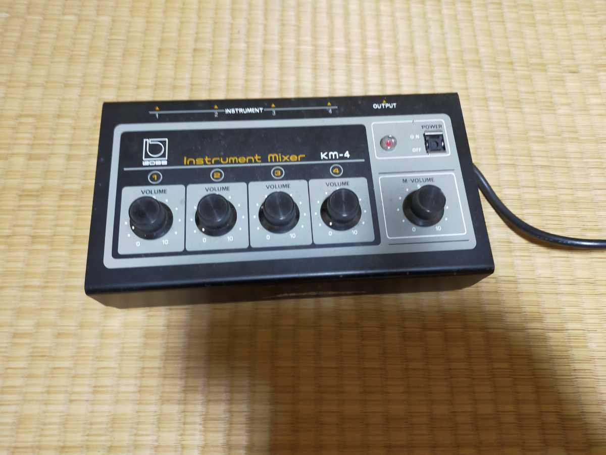 Mixer Boss KM-4 Instrument KM-04 Micro BOSS | Vintage - Soundgas