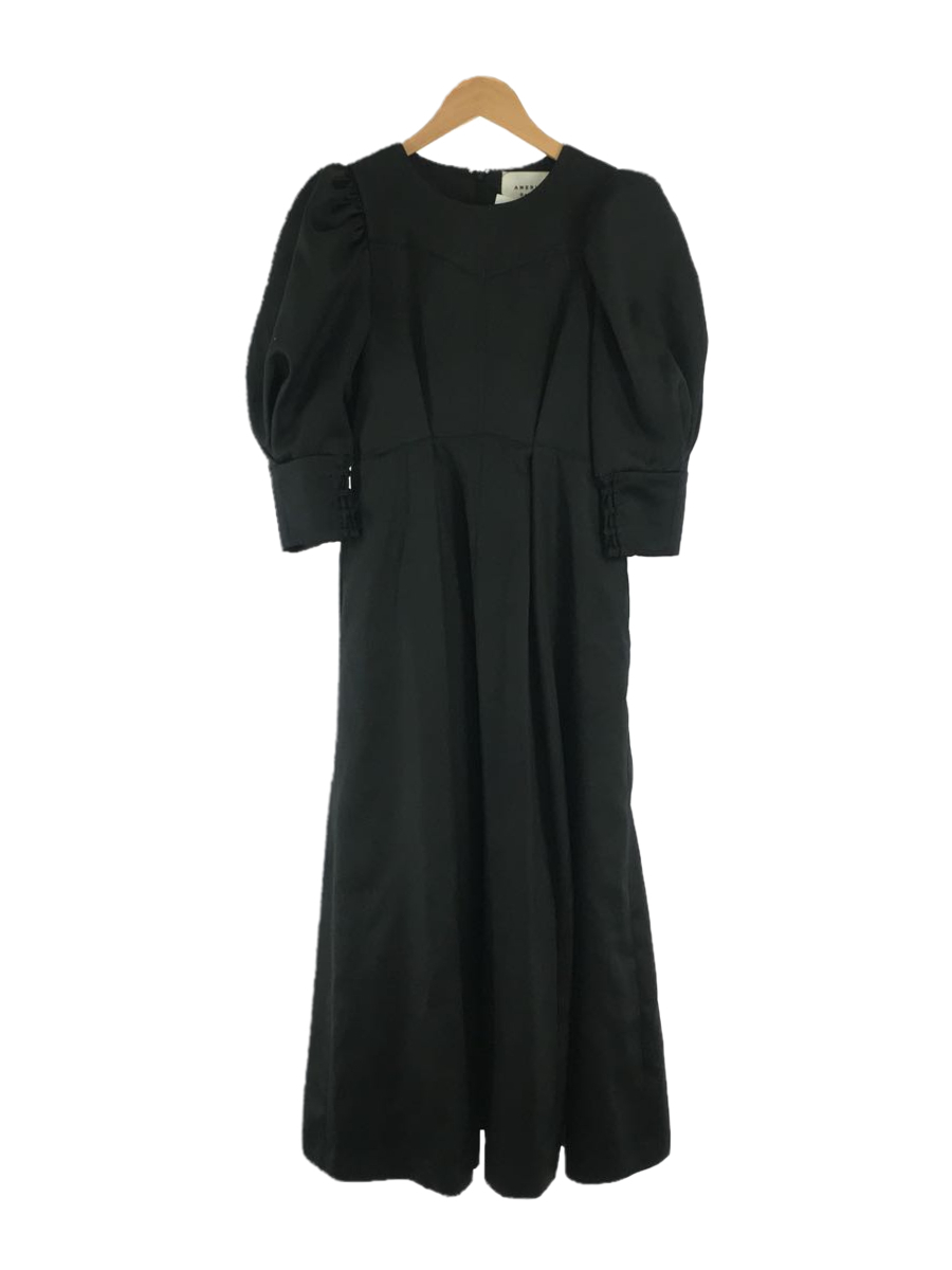 AMERI◆20AW/PUFF SLEEVE FLARED DRESS/ワンピース/S/ポリエステル/BLK SLEEVE FLARED Ameri（アメリ）の「PUFF AMERI Cream Vallance