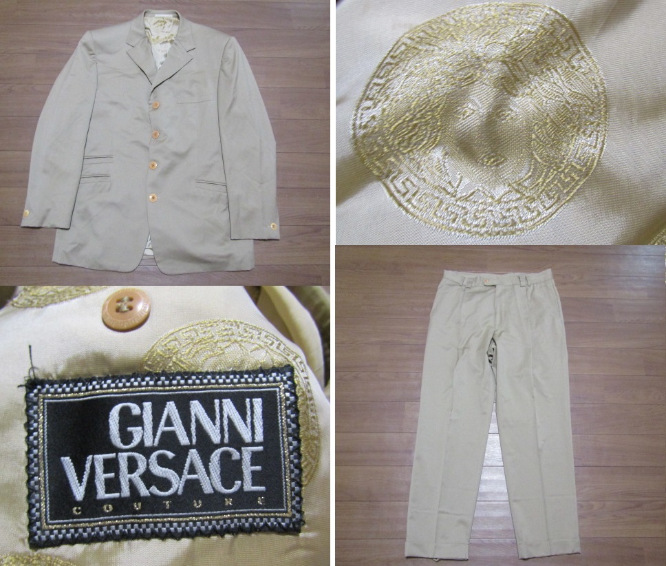 レディース イタリア製 VERSACE ヴェルサーチ マルチカラー