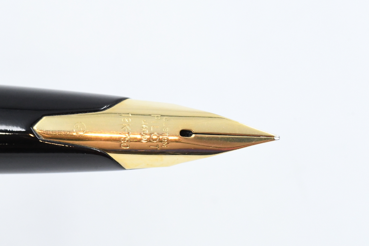 銀座 店舗 PILOT パイロット エリート カスタム 18K 750 R14K 万年筆