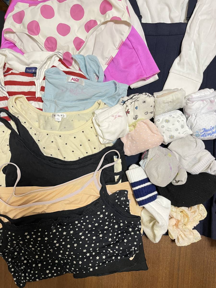 ECO♪女の子処分品 小学生♪ 150サイズ パンツ 制服 水着 靴下 訳あり