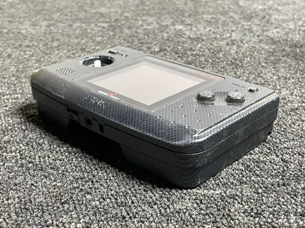 【動作OK】NEO GEO POCKET ネオジオポケットカラー 迷彩カラー 11□□ SNK NEWネオジオポケットカラー NEOGEO POCKET Color 本体