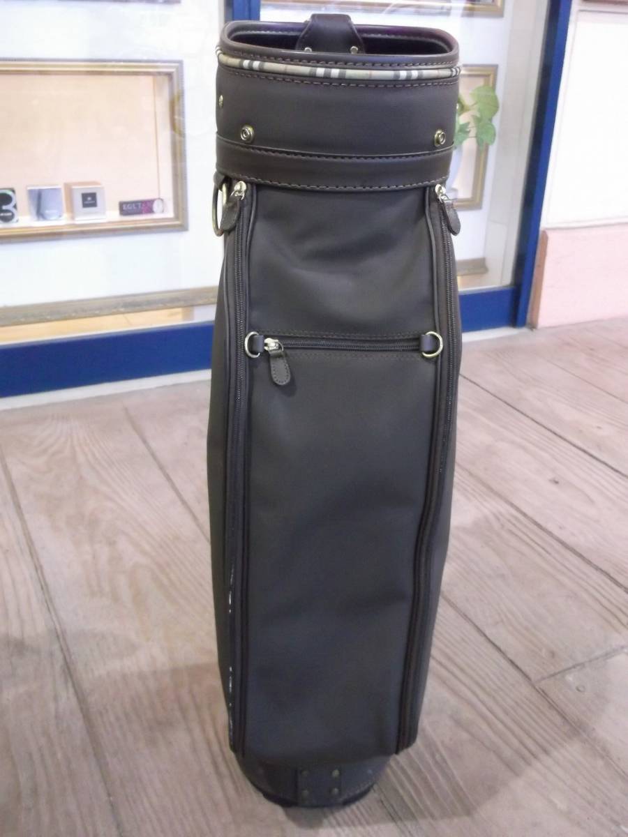 税込】1円スタート！！ 希少☆ BURBERRY GOLF キャディバッグ ブラウン