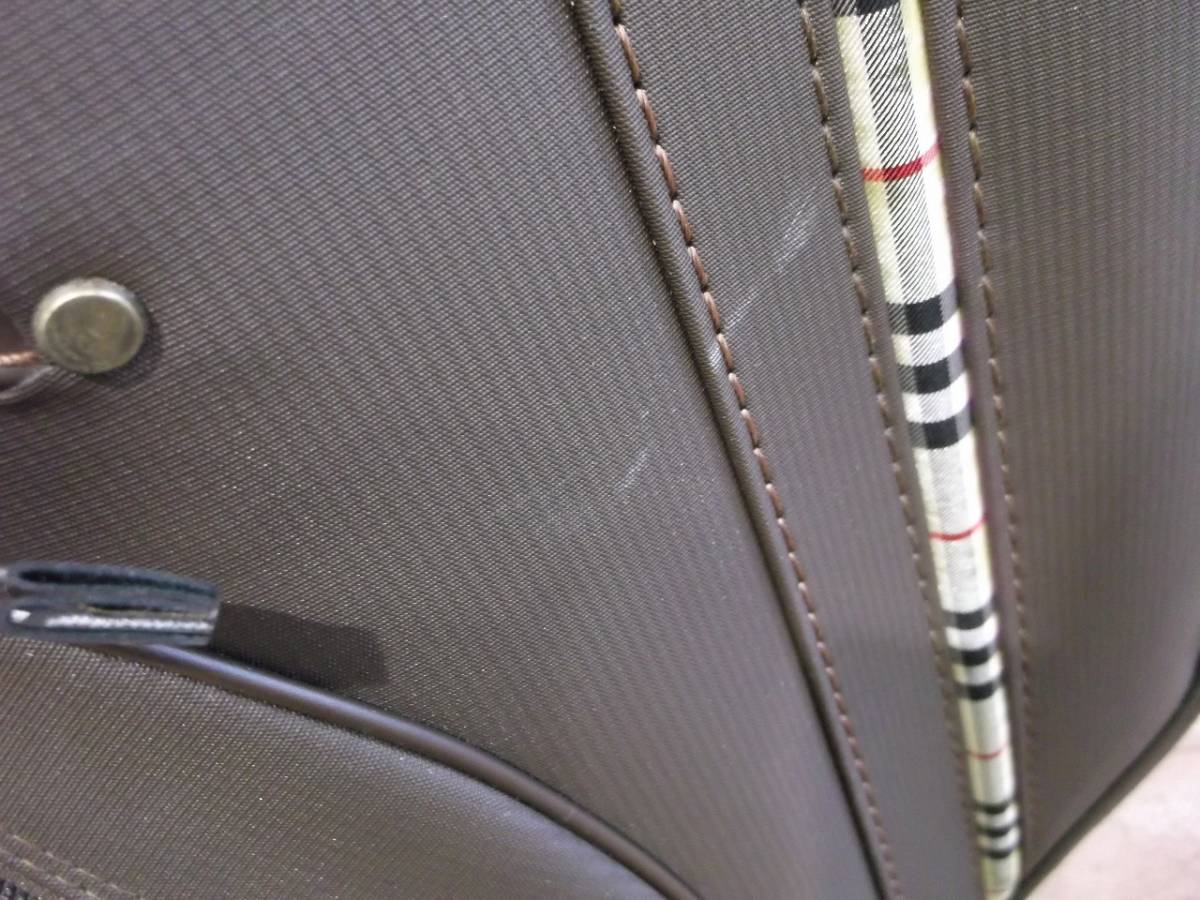 税込】1円スタート！！ 希少☆ BURBERRY GOLF キャディバッグ ブラウン